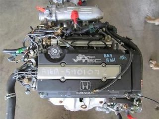JDM 96 00 Honda Civic SiR B16A Engine OBD2 Del Sol B16 B16B EK4 B18C 