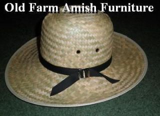 Amish Straw Hat   Low Price   Top Quality NEW Free Ship