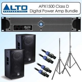  APX1500 Class D Digital Power Amplifier Kit 2X350W 8ohm 2X550W