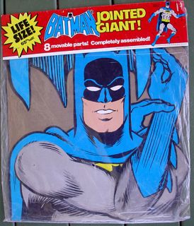   Jointed Giant ; Life Size 6 foot Tall 1974 Original Package Comic Art