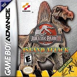 JURASSIC PARK III ISLAND ATTACK   GAME BOY ADVANCE GBA