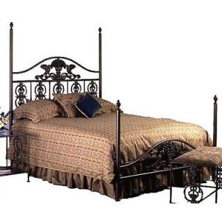 NEW Arlington Deep Bronze Metal/Iron Bed in King Size with Frame