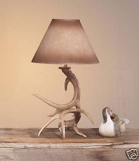 Aspen Deer Nightlight, Whitetail Antler, Desk Lamps, 2 Horns, 16in 
