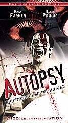 Autopsy VHS, 2000, Widescreen   Clamshell