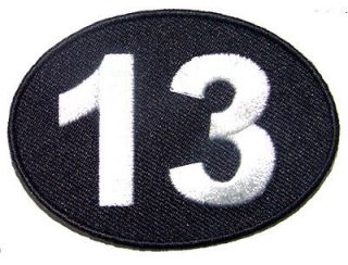 13 Thirteen Motorcycle Club MC Fun Embroidered Quality NEW Biker Patch 