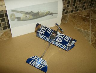 KEYSTONE LIGHT BEER Can Plane Airplane. Made from REAL Beer cans Neon 