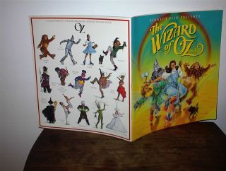 1996 Disney Wizard of Oz On Ice Program Guide Book XL 12