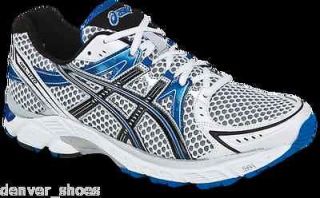 Asics Gel GT 1170 Mens Running Shoes NEW White Black Blue T1P0N 0190