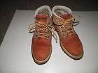 USED WOMENS 8.5 M TIMBERLAND WATERPROOF TAN WINTER HUNTING/HIKING 