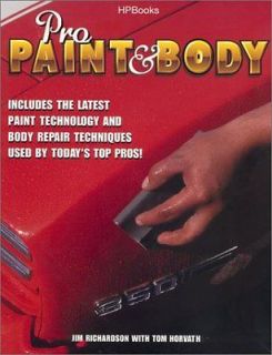 Pro PAINT & BODY Auto Body Manual Book Tools Sprayers Booths Bondo 