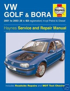HAYNES VW GOLF BORA tdi manual new mk4 4169