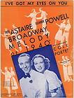   My Eyes On You Broadway Melody, Astaire & Powell, Cole Porter, 1939
