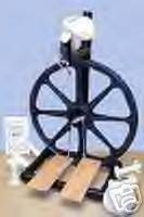 Babes Fiber Production Spinning Wheel w/Wool DT
