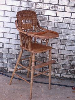 antique wicker chairs in Chairs