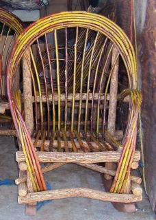Chair, Bent Willow, Twig, Adirondak, cabin, Rocking Chair