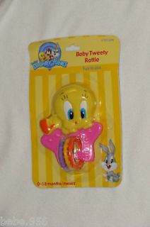 New WB Baby Looney Tunes Water Filled Teether Bugs Tweety Bird Taz