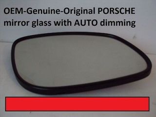   Porsche CAYENNE V6 S Turbo Twin Mirror glass Auto DIM RH/R/Right Side