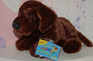   NEW w/ Code ~ Retired Full Size Large Chocolate Lab Puppy Dog ~ HM138