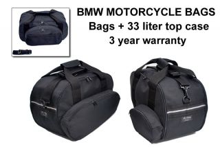 BMW R 1100 RT BLACK Expandable Saddle/Side Bag Liners + Top Case