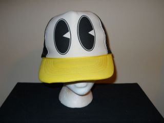 Vtg MINT Pac Man Video Game snapback hat/cap  Ms. Pac Man, Ghost