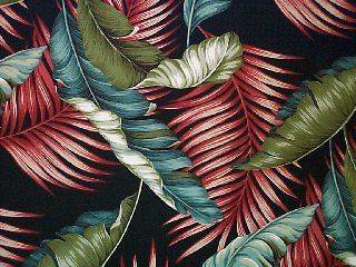19 Tropical Hawaiian 100% Cotton Barkcloth Fabric SLIPCOVER ~Banana 