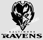Baltimore RAVENS Style#5 Vinyl Decal Window Car Wall Truck Man Cave 