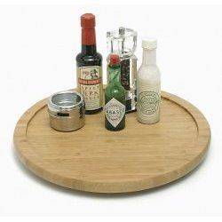 10 Bamboo Turn Table   Lazy Susan   by Lipper   8301
