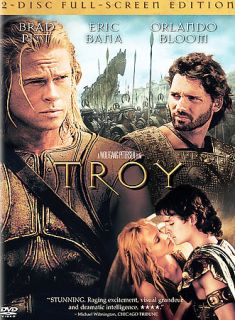 Troy DVD, 2005, 2 Disc Set, Full Frame