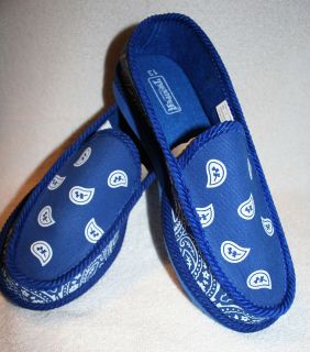 blue bandana shoes in Casual