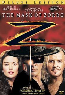 The Mask of Zorro DVD, 2005, Deluxe Edition