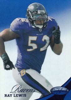   RAY LEWIS Mirror Blue SP #d 100 CHEAP SHIPPING Baltimore Ravens