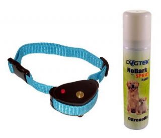 Dogtek NoBark Spray Bark Control Dog Collar, Citronella Scent