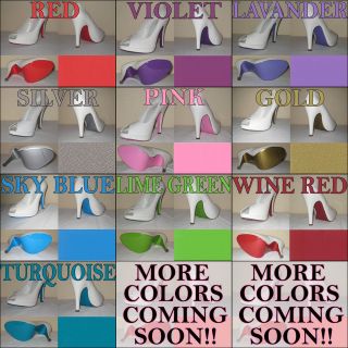 ADD COLOR to the Bottom of ANY Shoe Fashion Woman Pump Stiletto High 