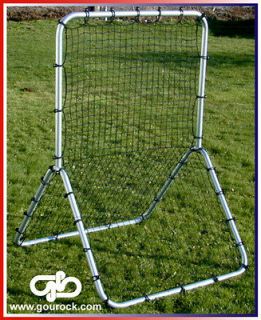 PRO Rebounder Pitchback Baseball Net + Steel Frame, Complete Package 