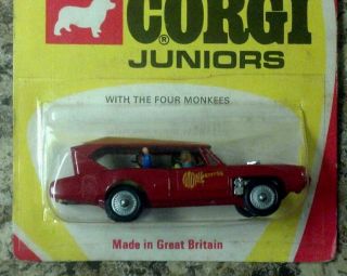 1967 Corgi Juniors Monkees Monkeemobile #1004 (Unopened)