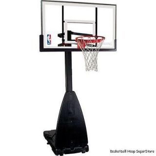 54in Portable Basketball Goal/Hoop  The Spalding 68454