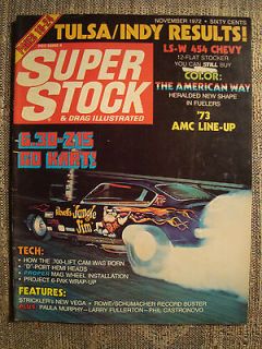 Nov 72 Super Stock & Drag Illustrated Rocket Go Kart Strickler Custom 