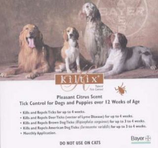 Bayer KILTIX 1 Tube For Dogs Under 33 lb