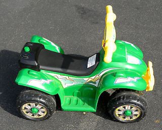Battery Powered Wheel Quad Ride on by Rand Intl. ~ Ages 18 36 Mnths 
