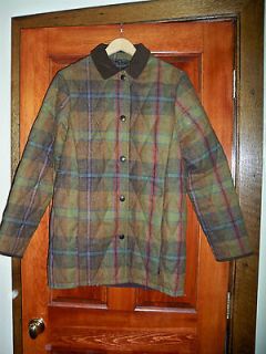 Barbour Ladies Shetland quilted jacket size UK   12 / US   8 Medium