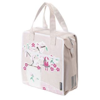 Basil Blossom Scrap Shopper Bike Bag Light Rose 20L