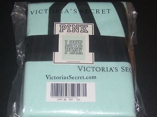   Secret PINK Limited Edition Stadium Blanket Throw Pastel Blue  NEW
