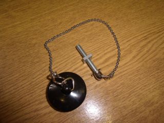 12 ball chain, stay and plug for basin, sink Bargain