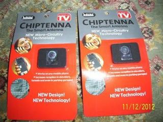 Quantity of 2 new Chiptenna Cellphone Antennas, Free US & Canada Ship