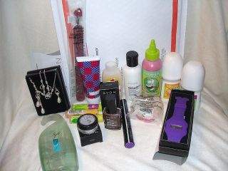 AVON ASSORTED PRODUCTS STOCKING STUFFER SPECIAL JEWELRY, LOTION,