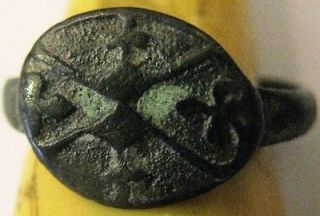 CRUSADER ? BRONZE RING ARCHAEOLOGY FOUND IN ISRAEL