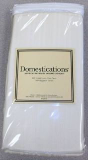 Domestications   400TC PillowCase IVORY #369F 19150B