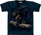 Mountain T Shirt   Black Bear Trilogy   The Mountain Tee Shirt   Bears 