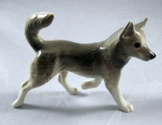Hagen Renaker miniature made in America Sled Dog Husky