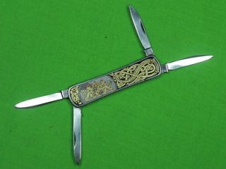   Swedish Sweden ESKILSTUNA 2 Blade Folding Pocket Knife Bellman Rare
